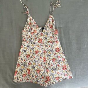 Floral romper